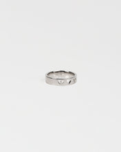 Load image into Gallery viewer, HEARTBREAKER STACKER BAND - POLISHED SILVER
